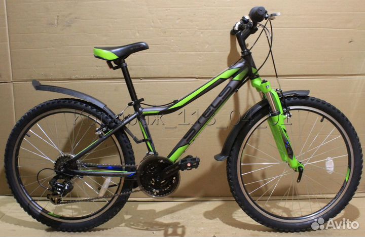 Отличный велосипед с 24 колёсами