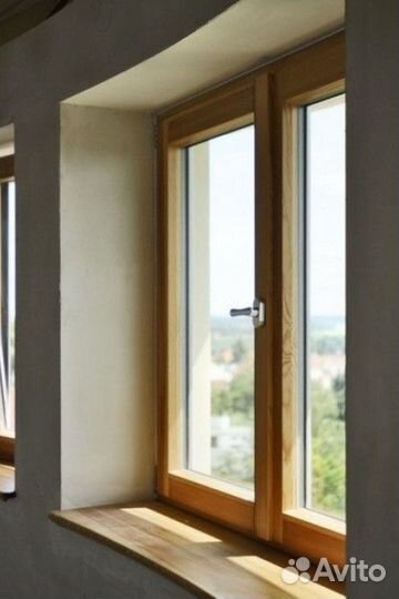 Деревянные окна на заказ