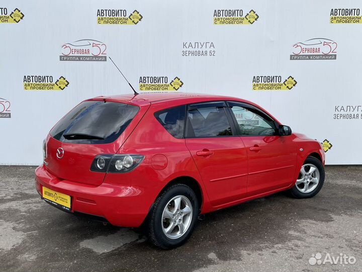 Mazda 3 1.6 МТ, 2007, 282 955 км