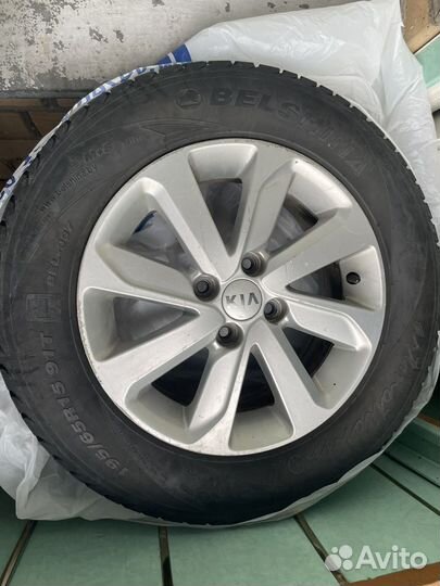 Диски литые r 15 kia rio 3 шт