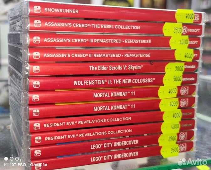 Игры на Nintendo Switch