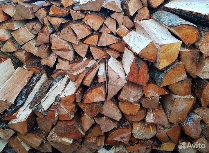 Дрова колотые ольха