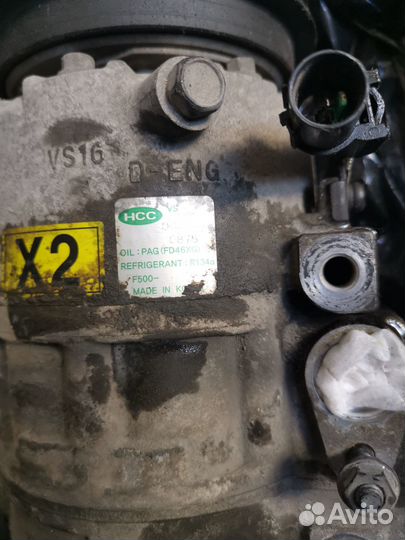 Компрессор кондиционера дв.G4KE