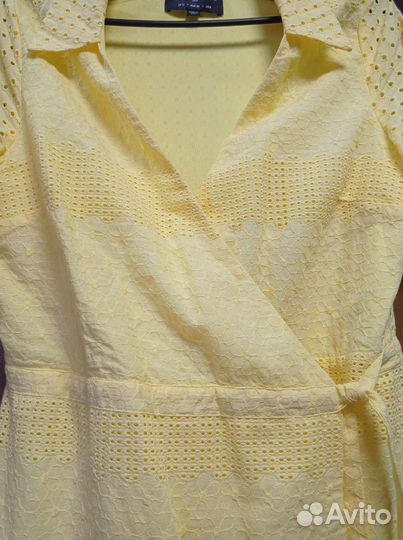 Платье на запах кружево Ришелье