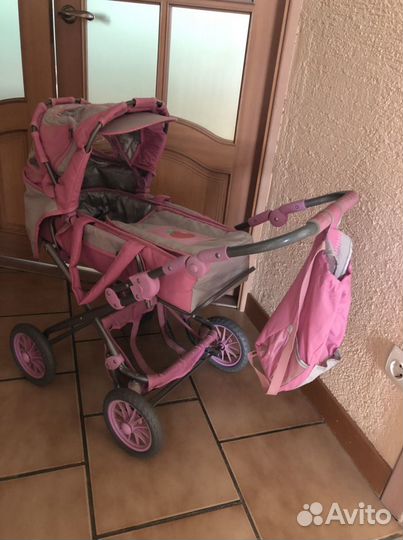 Коляска кукольная gulliver