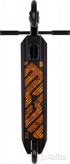 Самокат sitis Twel (2023) Black-Orange Sta952