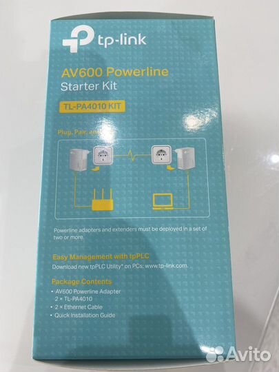 Powerline-адаптер TP-Link TL-PA4010KIT