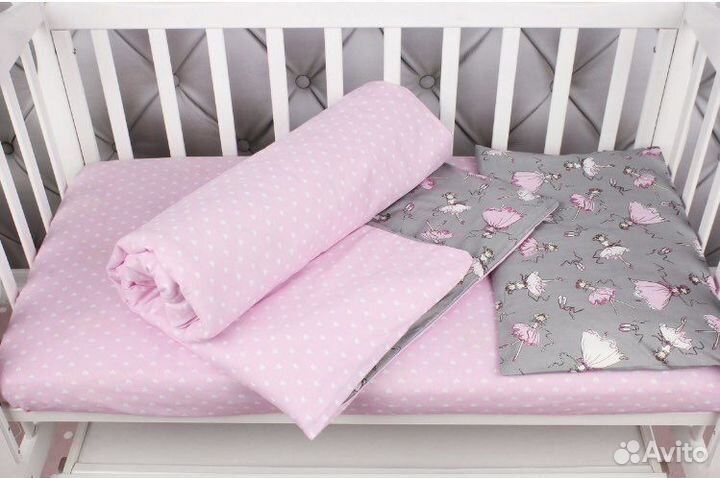 Постельное белье в детскую кроватку