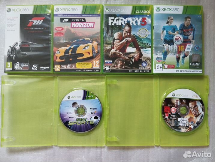 Сборник игр для Xbox 360 №3 лицензия