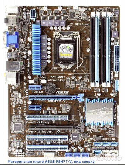 Core i7 3770 + asus P8H77-V + 32гб DDR3 + BeQuiet
