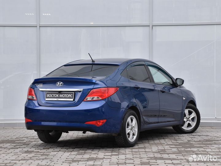 Hyundai Solaris 1.4 МТ, 2016, 93 097 км