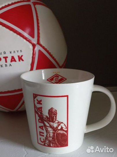 Футбольный мяч Спартак+кружка