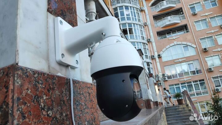 Установка камер видеонаблюдения