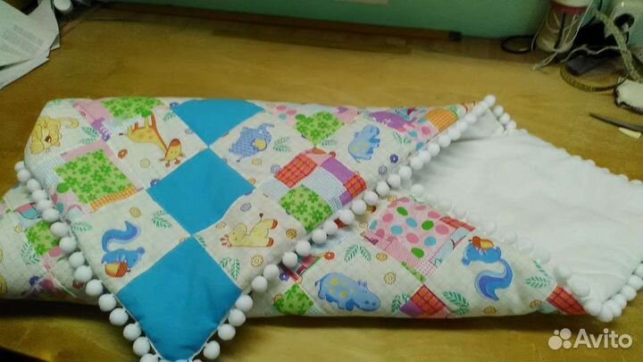 Детское одеяло на выписку