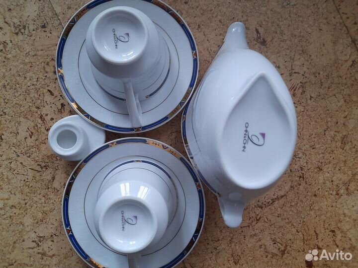 Сервиз 5 предметов,фарфор,CHN&CHN