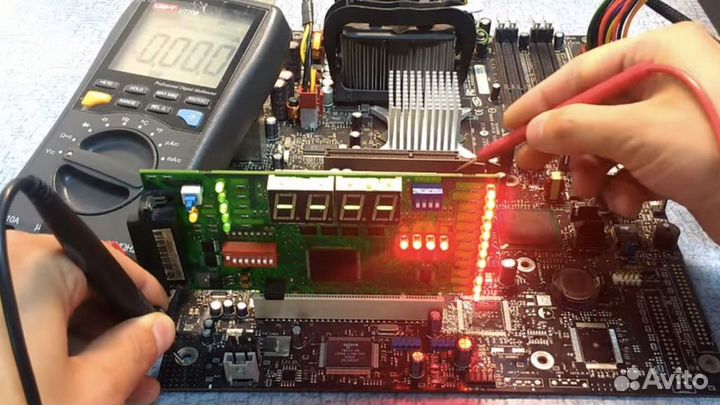 Ремонт телевизоров, ноутбуков, компьютеров