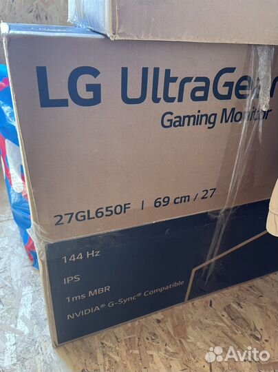 Игровой Монитор LG lg 27gl650f