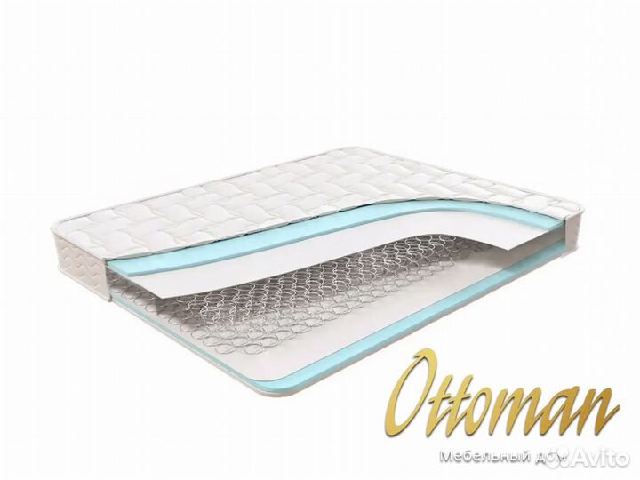 Кровать интерьерная 180х200 c матрасом