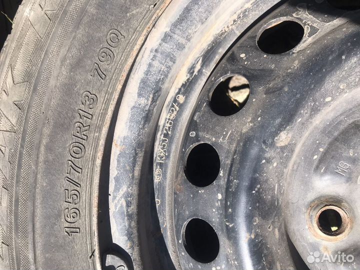 Штампованые диски r13 Nissan