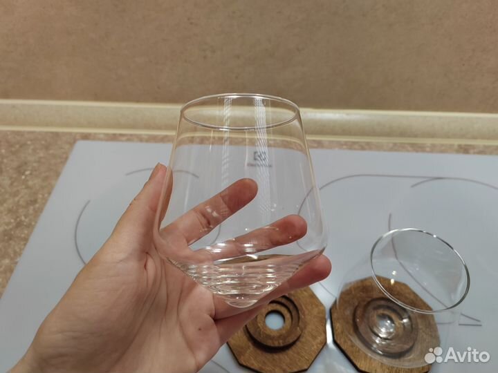 Непроливаемые бокалы для виски, коньяка, вина