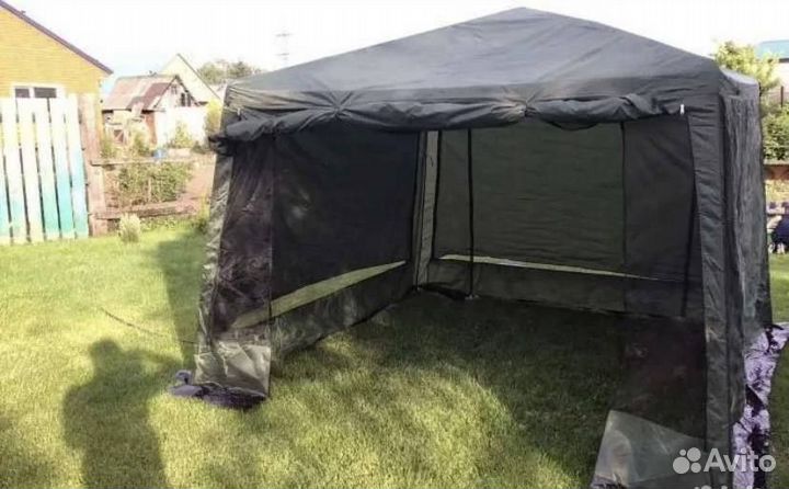 Шатёр карповый усиленный новый + юбка