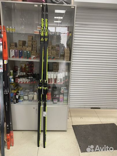 Лыжи беговые fisher twinskin carbon pro 207 см