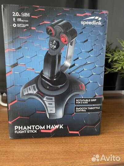 Геймпад Джойстик Speedlink Phantom Hawk Flightstic