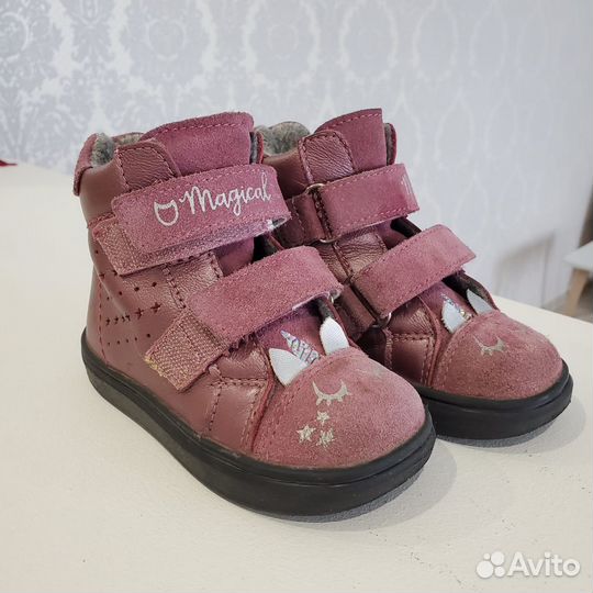 Ботинки для девочки осень-весна 23 размер