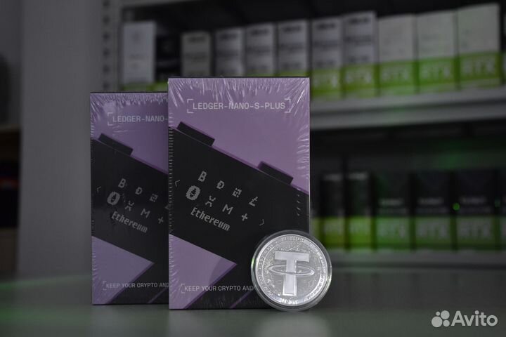 Аппаратный криптокошелек Ledger Nano S plus