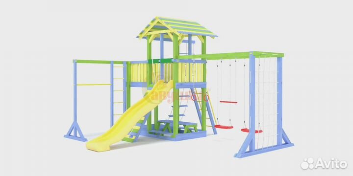Детская игровая площадка Савушка-15 (Color-1)