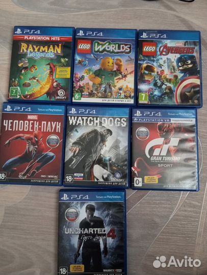 Игры для приставок ps4