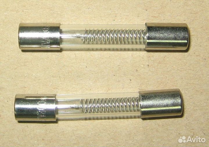 Предохранитель высоковольтный стеклянный для ми