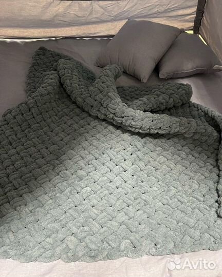 Плед детский плюшевый