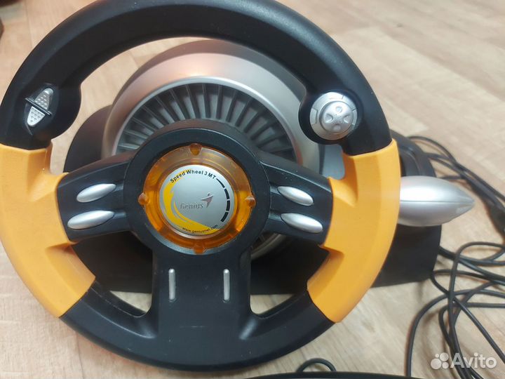 Игровой руль genius speedwheel 3 MT