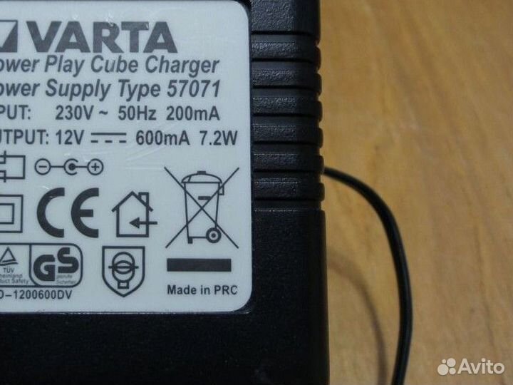 Зарядное устройство varta