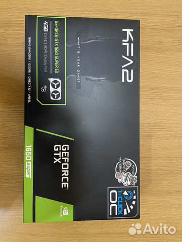 Видеокарта PCI-E KFA2 GeForce GTX 1650 super купить в Выборге ...