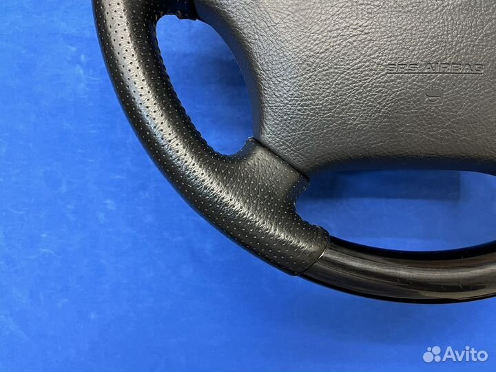 Руль Clazzio с косточкой черное дерево Prado 120