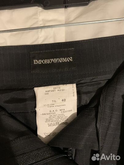 Брюки Emporio armani оригинал