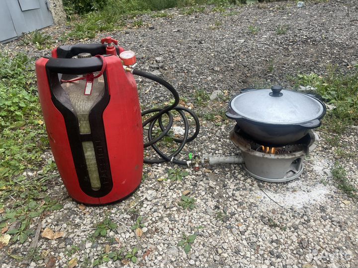 Газовая горелка для казана