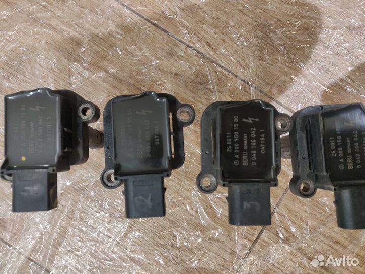 Катушка зажигания на Mercedes W 203