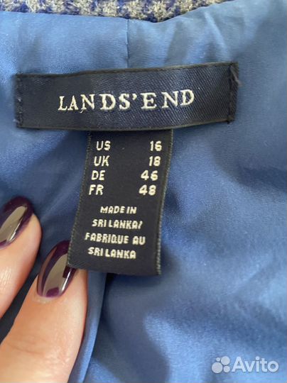 Шерстяной пиджак 42/44