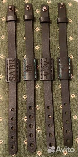 Кожаный браслет