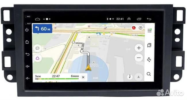 Магнитола 2DIN для Шевроле