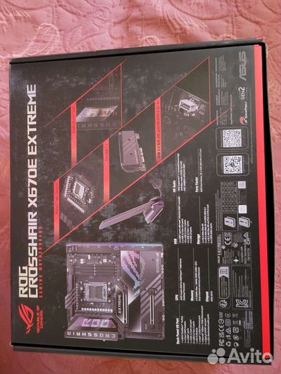 Материнская плата asus ROG crosshair X670E extreme