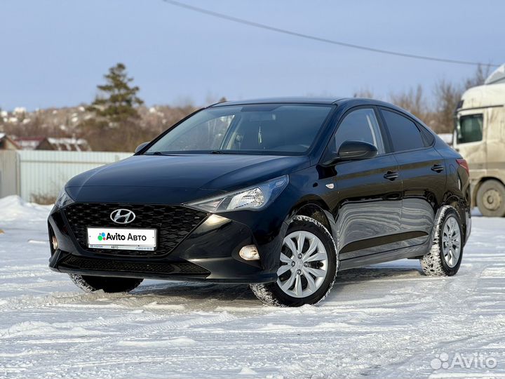 Hyundai Solaris 1.6 AT, 2021, 90 000 км