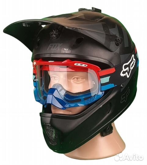 Очки-маска Fox Air Defence для мотокросса и даунхи