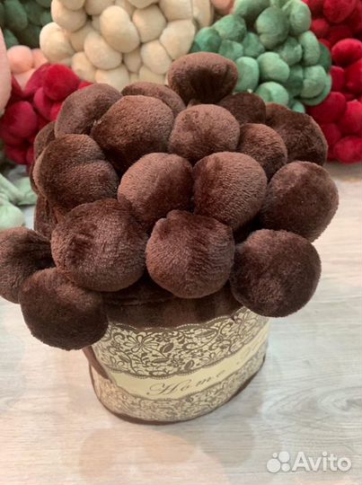 Плед бубоны