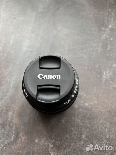 Объектив canon 50mm 1.4