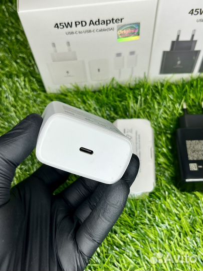 Зарядное устройство samsung 45w комплект