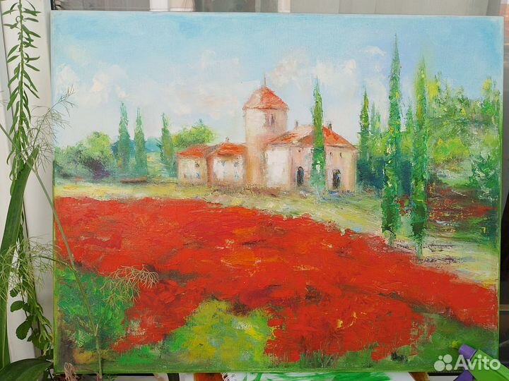 Прованс -картина маслом)